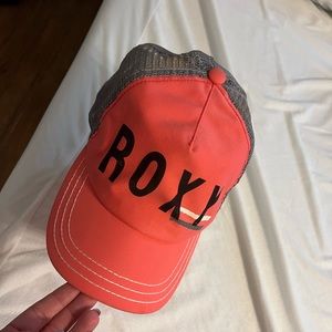 Roxy trucker hat.